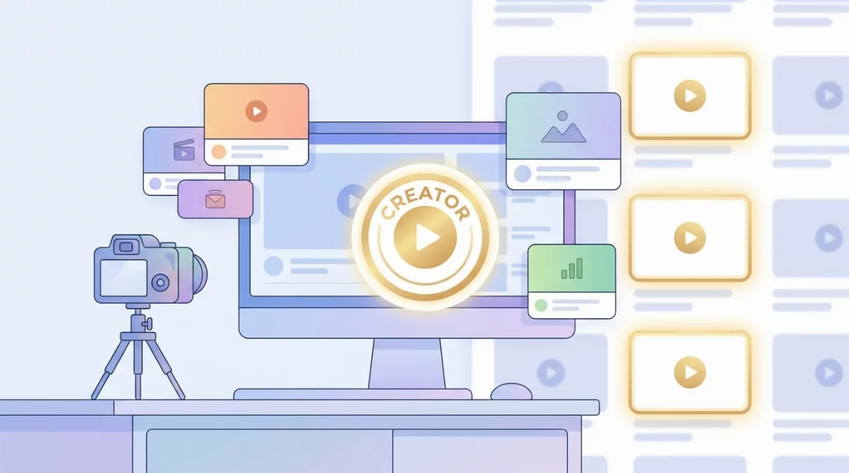 Google valorise les créateurs vidéo avec la propriété 'creator'