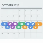 Octobre 2026 : 8 événements SEO concentrés sur une semaine, le GEO s'impose