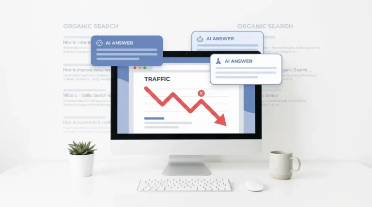 SEO à l'ère de l'IA : pourquoi votre trafic s'effondre malgré un site parfait